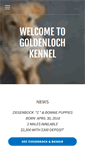 Mobile Screenshot of goldenlochkennel.com